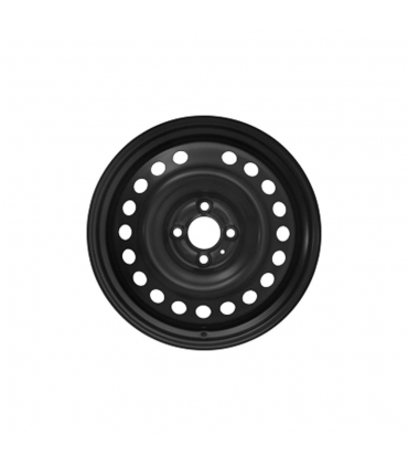 Jante tôle 16 pouces - 4 Trous - 6x16  4x100  ET50  AL60  noir