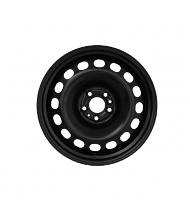 Jante tôle 16 pouces - 5 Trous - 6,5x16  5x98  ET39  AL58  noir