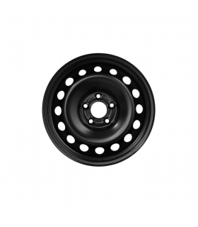 Jante tôle 16 pouces - 5 Trous - 6,5x16  5x107,95  ET45  AL63,36  noir