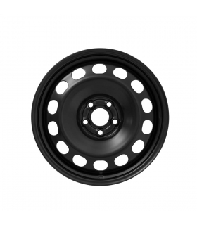 Jante tôle 16 pouces - 5 Trous - 6x16  5x100  ET40  AL57,09  noir