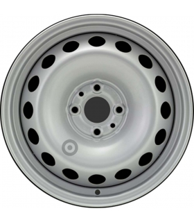 Jante tôle 15 pouces - 4 Trous - 5,5x15  4x98  ET32  AL58  argent
