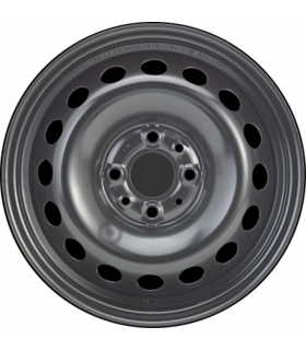 Jante tôle 14 pouces - 4 Trous - 5,5x14  4x98  ET44  AL58  noir