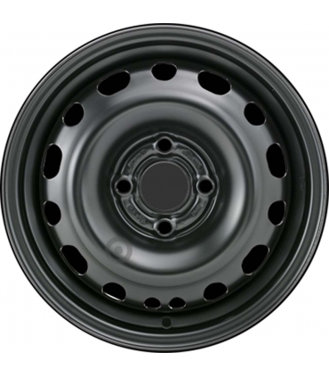 Jante tôle 14 pouces - 4 Trous - 5,5x14  4x100  ET49  AL56,5  noir