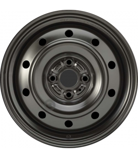 Jante tôle 15 pouces - 4 Trous - 5x15  4x100  ET40  AL54  noir
