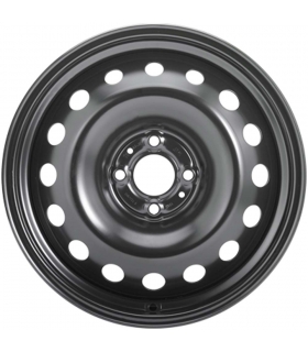 Jante tôle 16 pouces - 4 Trous - 6,5x16  4x100  ET37  AL60  noir