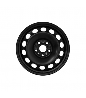 Jante tôle 16 pouces - 5 Trous - 6x16  5x112  ET43  AL57  noir