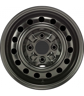 Jante tôle 14 pouces - 4 Trous - 5,5x14  4x114,3  ET46  AL67  noir