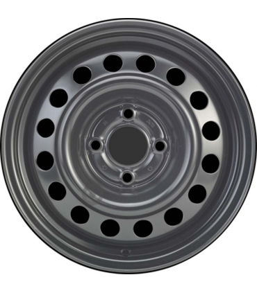 Jante tôle 14 pouces - 4 Trous - 5,5x14  4x100  ET36  AL60  noir