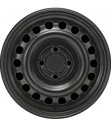 Jante tôle 14 pouces - 4 Trous - 5,5x14  4x100  ET39  AL56,5  noir