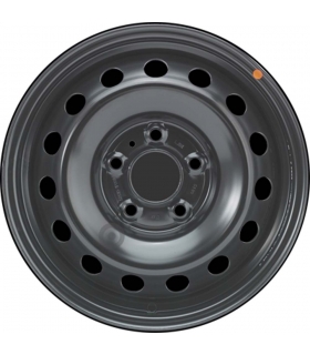 Jante tôle 15 pouces - 5 Trous - 6x15  5x114,3  ET48  AL67  noir