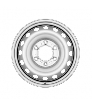 Jante tôle 16 pouces - 6 Trous - 6,5x16  6x139,7  ET50  AL92,3  argent