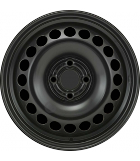 Jante tôle 15 pouces - 4 Trous - 6x15  4x100  ET39  AL56,5  noir