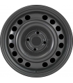 Jante tôle 15 pouces - 4 Trous - 6x15  4x100  ET43  AL56,5  noir