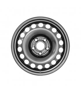 Jante tôle 15 pouces - 5 Trous - 6x15  5x105  ET37  AL56,59  noir