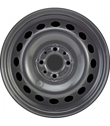 Jante tôle 14 pouces - 4 Trous - 5,5x14  4x98  ET35  AL58  noir