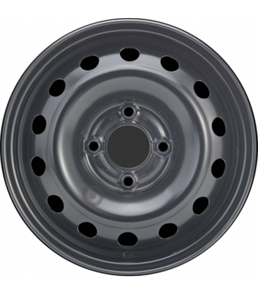 Jante tôle 14 pouces - 4 Trous - 5,5x14  4x108  ET34  AL65  noir