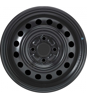 Jante tôle 14 pouces - 4 Trous - 4,5x14  4x100  ET45  AL54  noir