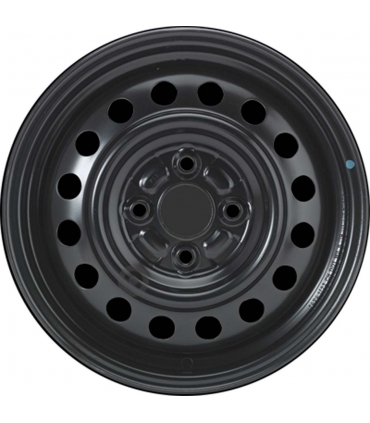 Jante tôle 14 pouces - 4 Trous - 4,5x14  4x100  ET45  AL54  noir