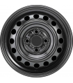Jante tôle 14 pouces - 4 Trous - 4,5x14  4x100  ET46  AL56  noir
