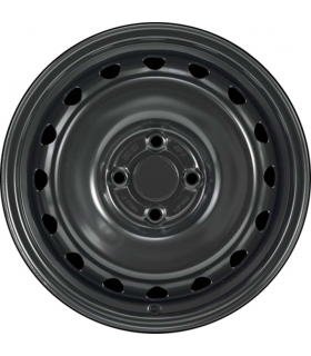 Jante tôle 15 pouces - 4 Trous - 6x15  4x100  ET47  AL54  noir
