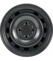 Jante tôle 15 pouces - 4 Trous - 6x15  4x107,95  ET37,5  AL63,35  noir