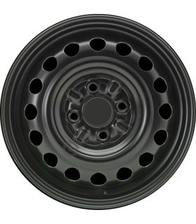 Jante tôle 14 pouces - 4 Trous - 4,5x14  4x100  ET39  AL54  noir