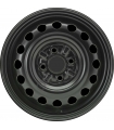 Jante tôle 14 pouces - 4 Trous - 4,5x14  4x100  ET39  AL54  noir