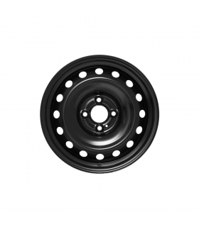 Jante tôle 15 pouces - 4 Trous - 6x15  4x100  ET31  AL60  noir