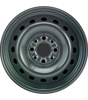 Jante tôle 13 pouces - 4 Trous - 5x13  4x98  ET35  AL58  noir