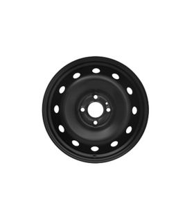 Jante tôle 15 pouces - 4 Trous - 6x15  4x100  ET50  AL60  noir Jante tôle 15 pouces - 4 Trous - 6x15  4x100  ET50  AL60  noir
