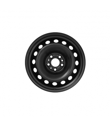 Jante tôle 15 pouces - 5 Trous - 6x15  5x98  ET38  AL58  noir