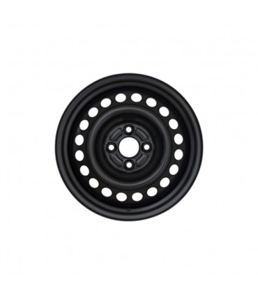 Jante tôle 15 pouces - 4 Trous - 6x15  4x100  ET50  AL56  noir