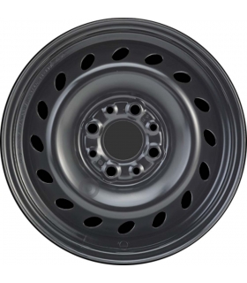 Jante tôle 13 pouces - 4 Trous - 5x13  4x98  ET33  AL58  noir