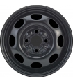 Jante tôle 13 pouces - 4 Trous - 4,5x13  4x100  ET35  AL57  noir