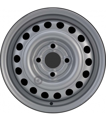 Jante tôle 13 pouces - 4 Trous - 4,5x13  4x100  ET45  AL56,5  argent