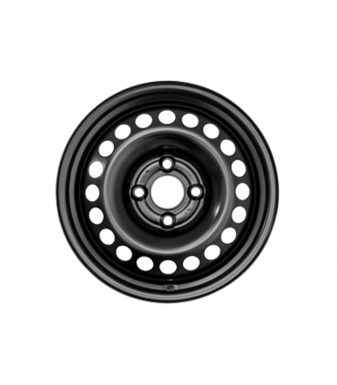 Jante tôle 14 pouces - 4 Trous - 5x14  4x100  ET45  AL54  noir