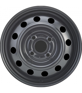 Jante tôle 13 pouces - 4 Trous - 4x13  4x100  ET46  AL54  noir Jante tôle 13 pouces - 4 Trous - 4x13  4x100  ET46  AL54  noir