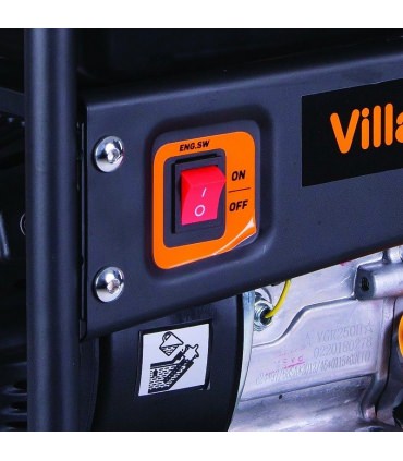 Pompe à eau thermique 5,6Cv 212cm3 débit 60000 l/h Villager WP60P raccord 75 mm 3 pouces