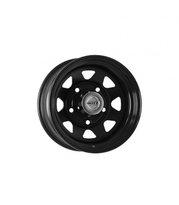 Jante DOTZ  Acier Extreme dark 16 pouces - 5 Trous - 7x16 5x165,1 ET-30 AL122,5