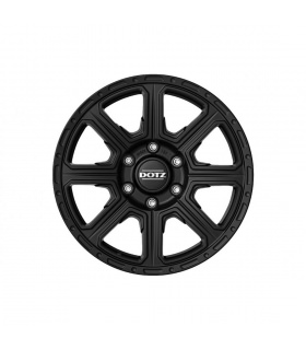 Jante DOTZ  Acier Kalahari black 17 pouces - 6 Trous - 8x17 6x139,7 ET30 AL93,1