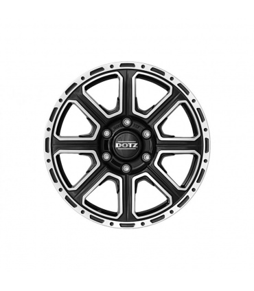 Jante DOTZ  Acier Kalahari dark 17 pouces - 6 Trous - 8x17 6x139,7 ET35 AL67,1