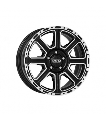 Jante DOTZ  Acier Kalahari dark 18 pouces - 5 Trous - 8x18 5x120 ET30 AL72,6