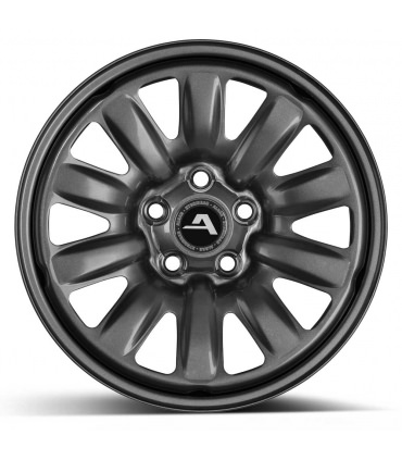 Jante   Alcar 16 Pouces - 5Trous - 6,5x - 16x108 - ET47 AL65 - Anthracite