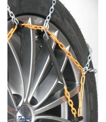 Chaine neige 9mm pneu 185/80R16 montage rapide sécurité garantie