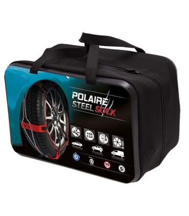 Chaîne à neige type chausssette pour chaînage particulier pneu 205/60R17 205/55R18 Steel Sock