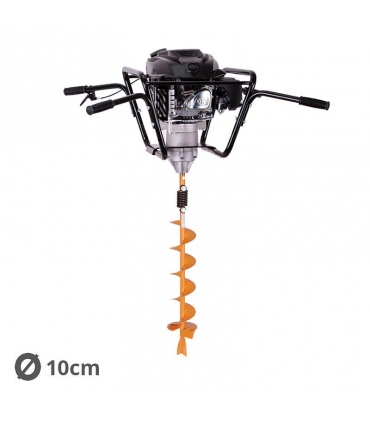 Tarière motorisée 4 temps 150 cm3 3,4cv avec vrille 10cm Villager VPH 170