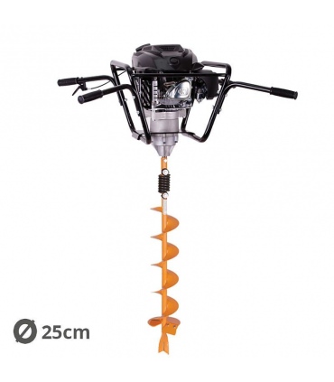 Tarière motorisée 4 temps 150 cm3 - vrilles 10 et 25cm Villager VPH 170