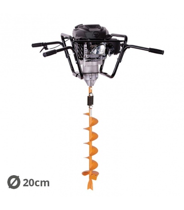 Tarière motorisée 4 temps 150 cm3 mèches 10-20-30cm Villager VPH 170