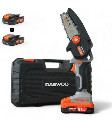 Elagueuse sans fil 18V avec batterie et chargeur, lame 8 cm - DAEWOO DALMCH18-1 KITB