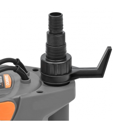 Pompe submersible avec flotteur 1100W, débit 15000 l/h, profondeur max 7 m - DAEWOO DDP17000